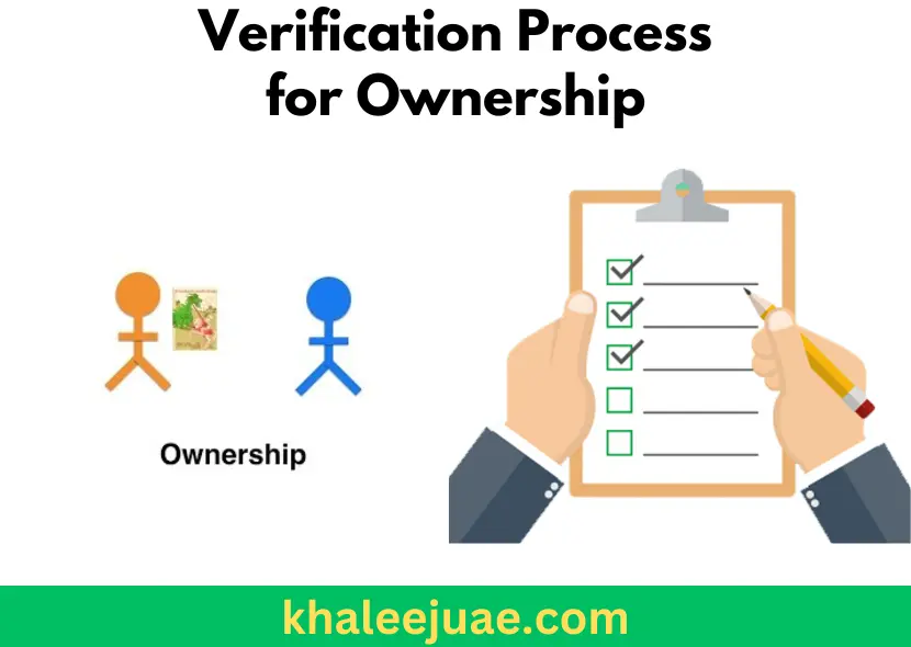 Verification Process for Ownership