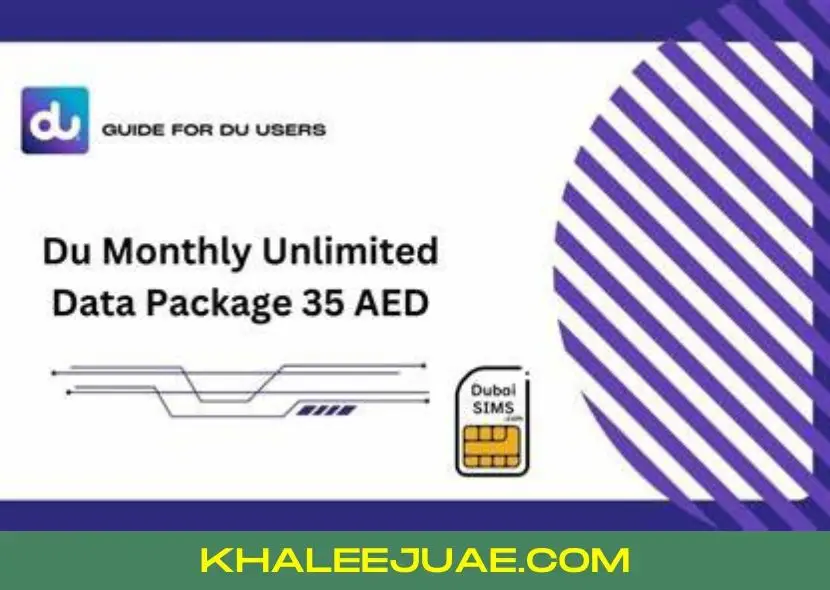 Unsubscribe from Du Monthly Unlimited Data Package 35 AED