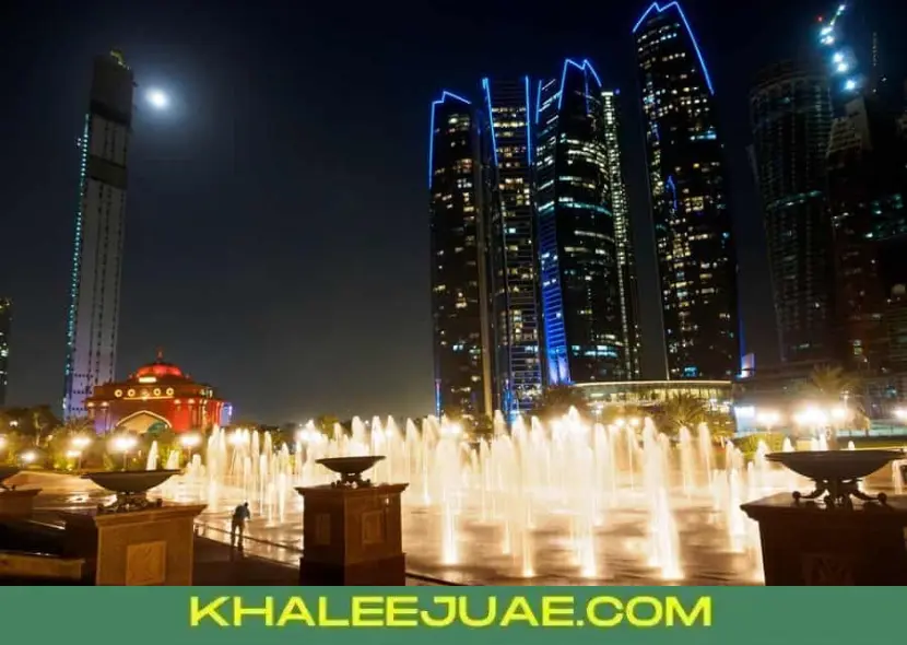 Visit in Abu Dhabi at Night for Free