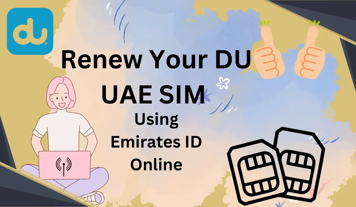 Du SIM Renewal Methods