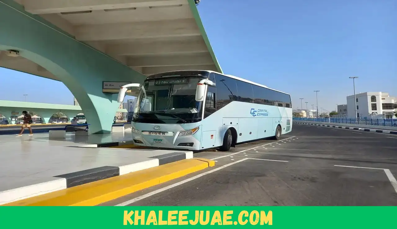 Abu Dhabi to Al Ain Bus Best Timings 2024 X90 Bus Timetable