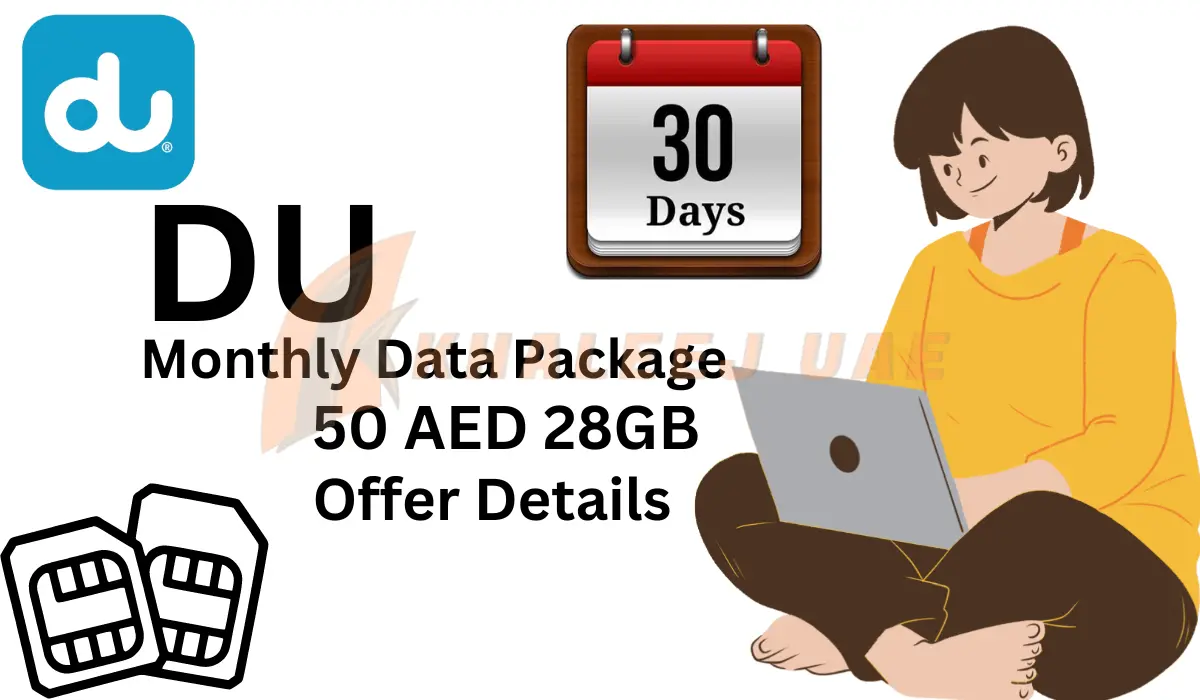 Best Du Monthly Data Package 50 AED 28GB Offer Details