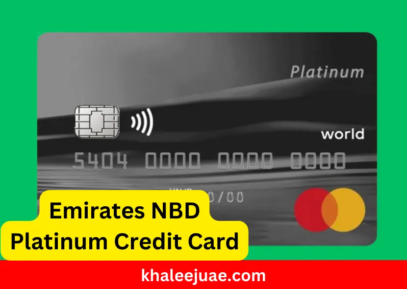 Emirates NBD Platinum Credit Card