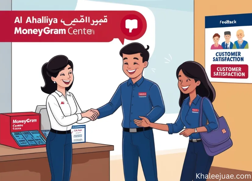 Customer Experience at Al Ahaliya MoneyGram Center