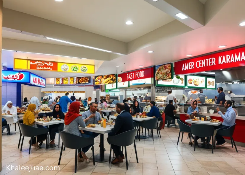 Dining Options at Amer Center Karama