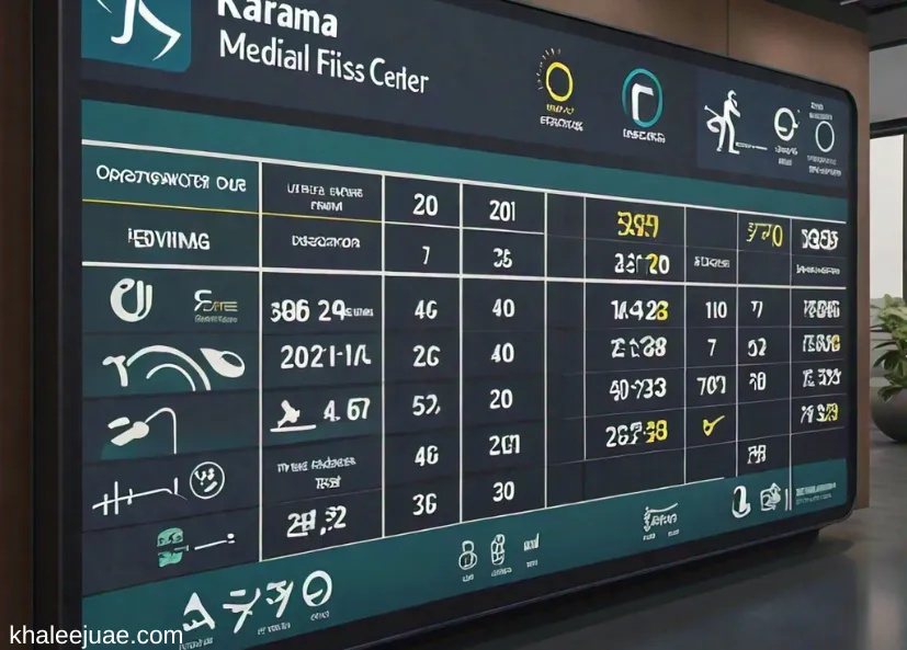 Karama Medical Fitness Center Timings