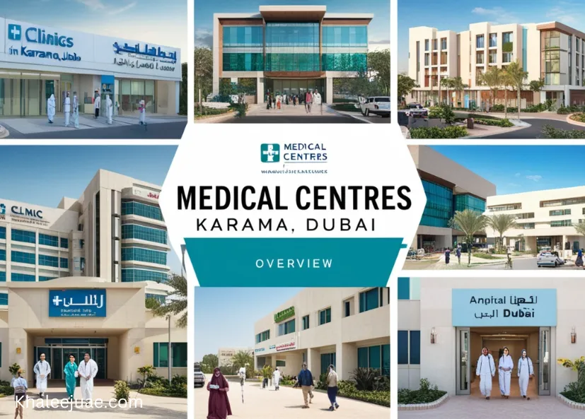 Key Facilities in Karama Medical Centers