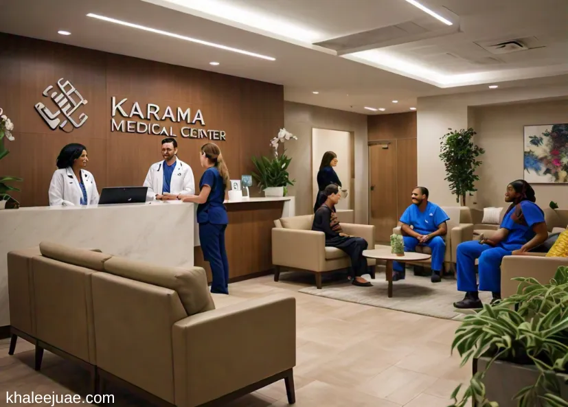 Overview of Karama Medical Center at Al Quoz Mall