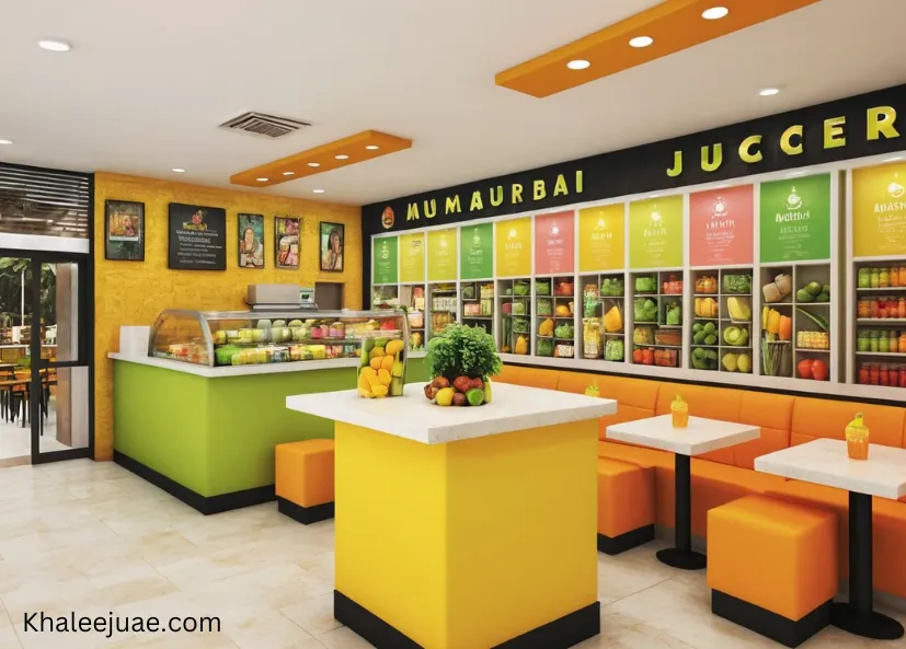 The Ambiance of Mumbai Juice Center