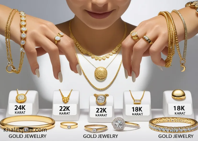 Types of Gold Jewelry Available at the Karama Center