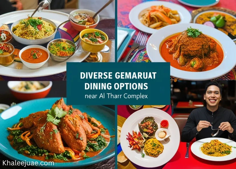 Dining Options Near Al Tharr Complex